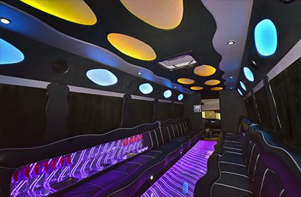 Miami Limousine Bus Interior Design