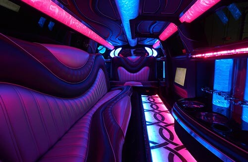 boca raton fl limo interior